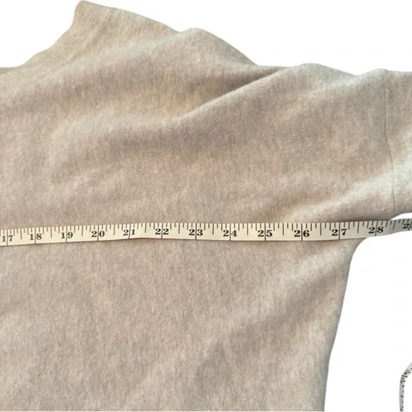 Vince Wool and Angora Blend Sweater, Ivory, Size L - Picture 7 of 8